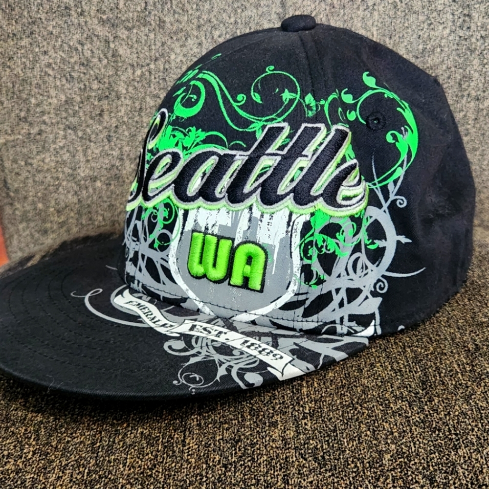 Seattle Washington Graffiti Hat